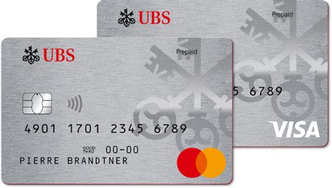 ubs prepaid credit card